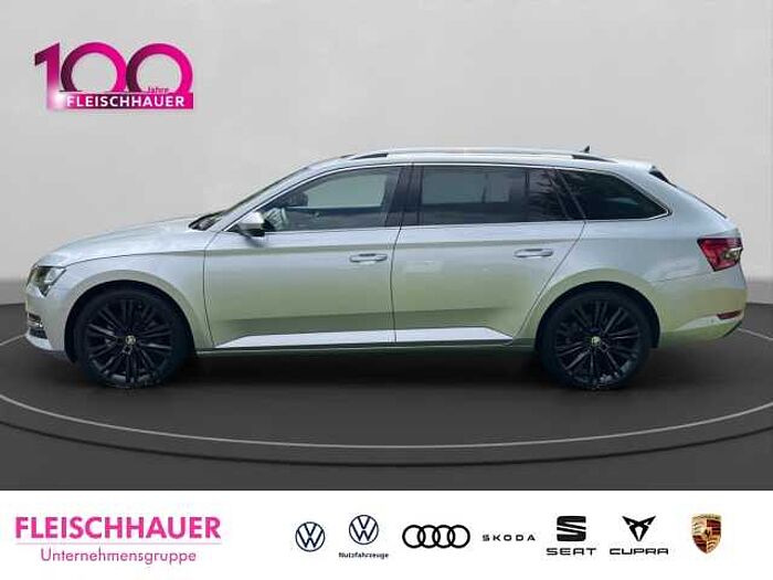 škoda superb combi - brilliant-silber metallic