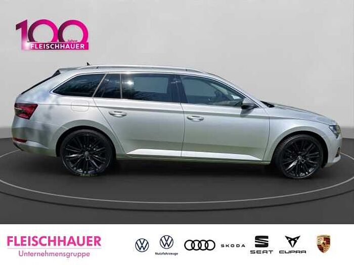 škoda superb combi - brilliant-silber metallic