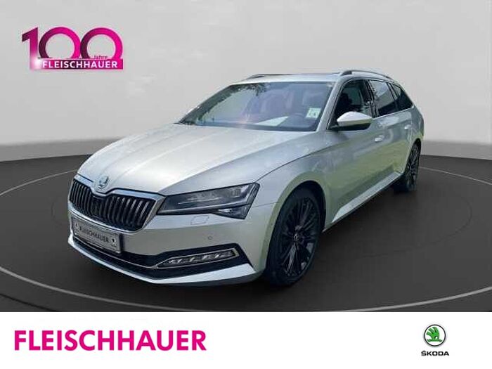 škoda superb combi - brilliant-silber metallic