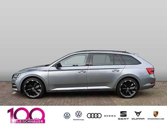 škoda superb combi - business grau metallic