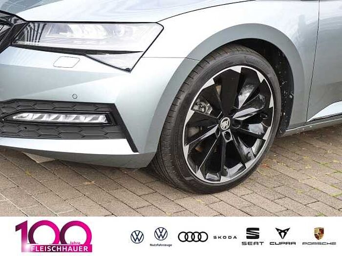 škoda superb combi - business grau metallic