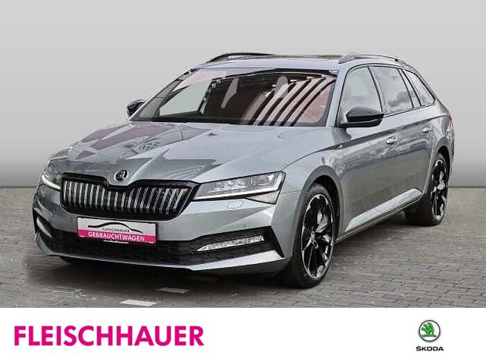 škoda superb combi - business grau metallic