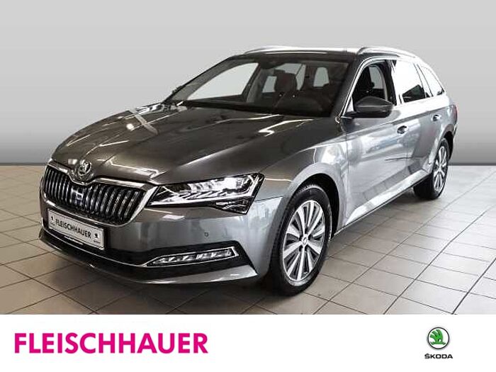 škoda superb combi - graphite grau metallic