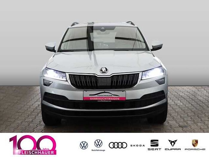 škoda karoq - brilliant-silber metallic