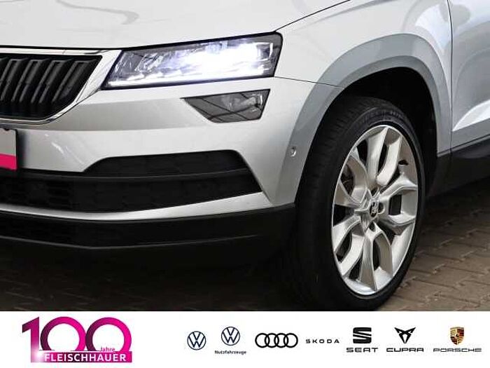 škoda karoq - brilliant-silber metallic