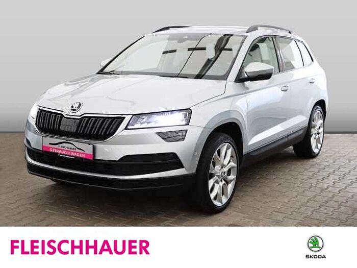 škoda karoq - brilliant-silber metallic