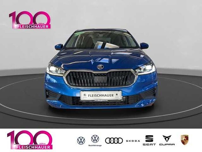 škoda fabia - race-blau metallic