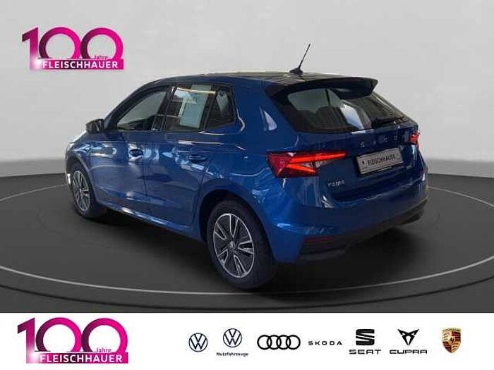 škoda fabia - race-blau metallic